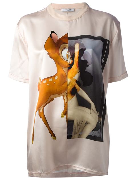 t shirt givenchy femme bambi